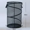 Large Oxford Foldable Dirty Cloth Basket Convenient Floor standing Mesh Breathable Handheld Cloth Foldable Storage Basket 2