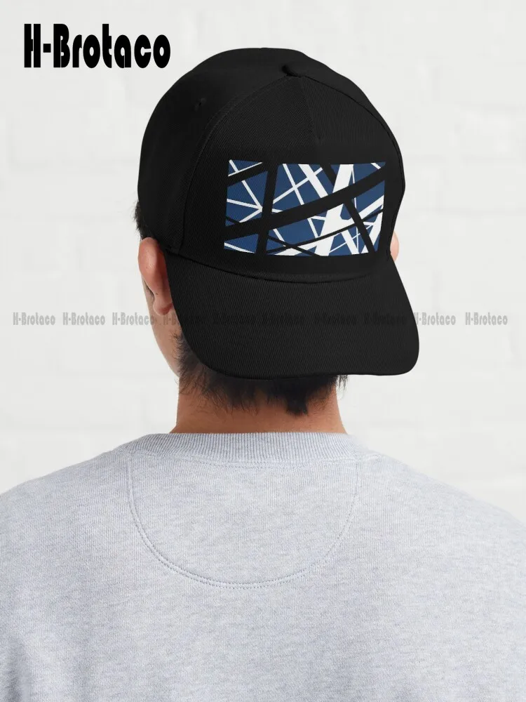

Heavy Metal Van Halen Vh Blue Van Halen Baseball Cap Women'S Caps Hunting Camping Hiking Fishing Caps Quick Dry Mesh Cap Cartoon
