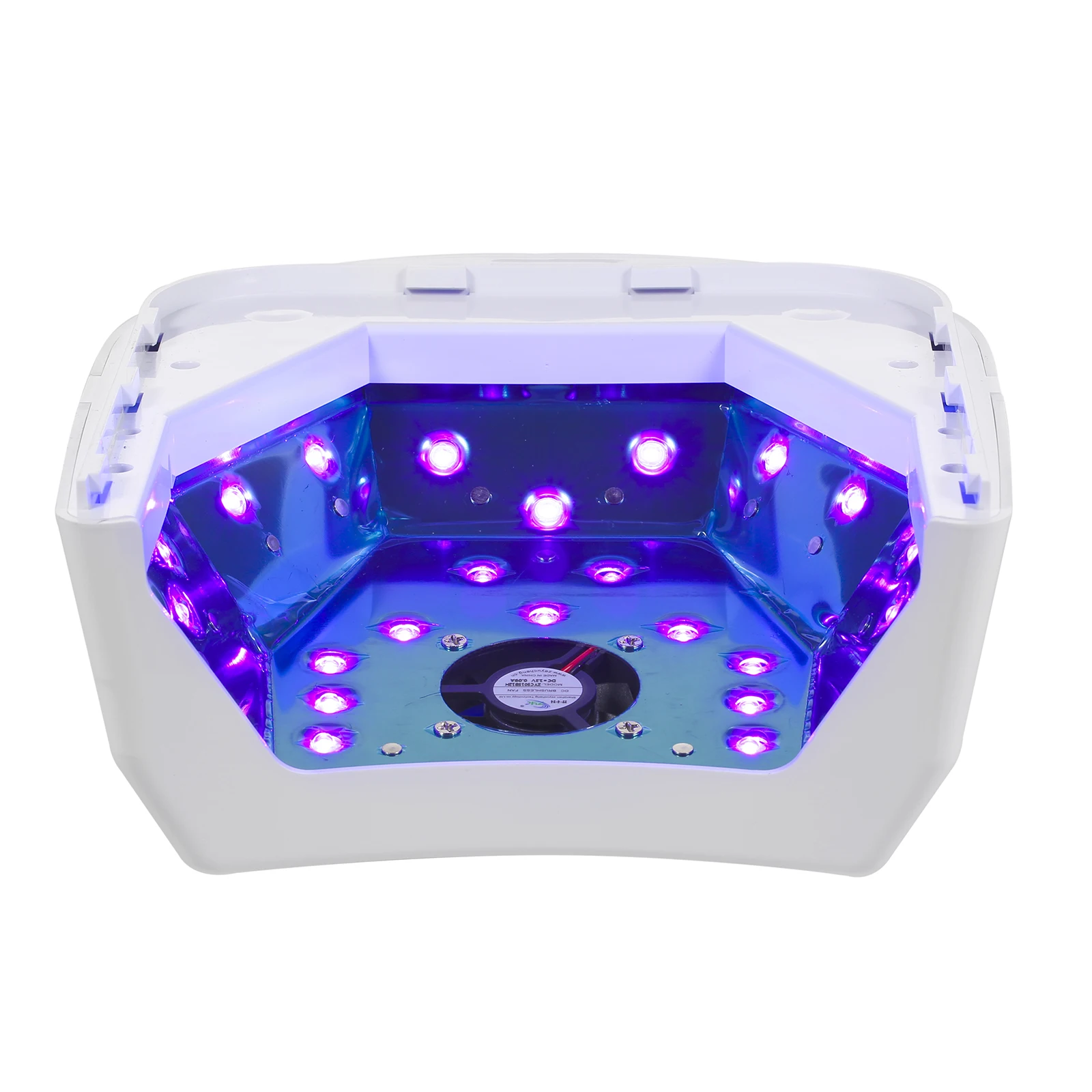 72W Cordless Fan Nail Lamp UV LED Lamp Nail Dryer 3 Timers Nail Curing Lamp Smart Polish Sensor Light Nail Art Tool 4
