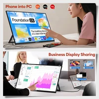 ZEUSLAP 18.5" Touch Screen Portable Monitor 100Hz 100% sRGB With Screen Holder Stand For Laptop Phone Xbox PS4 PS5 Switch - Image 5
