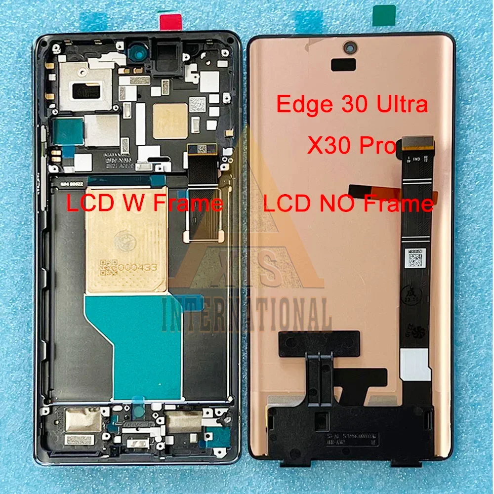 

Original Oled For Motorola Edge X30 Pro/30 Ultra Edge 30 NEO/30 Lite LCD Screen Display Touch For Edge 30 Fusion/ S30 Pro Frame