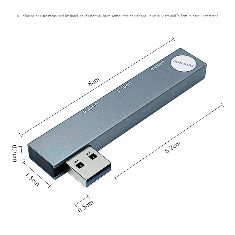 Usb Hub For Laptop With 3 Ports For Printer And Flash Drive_voghion.com
