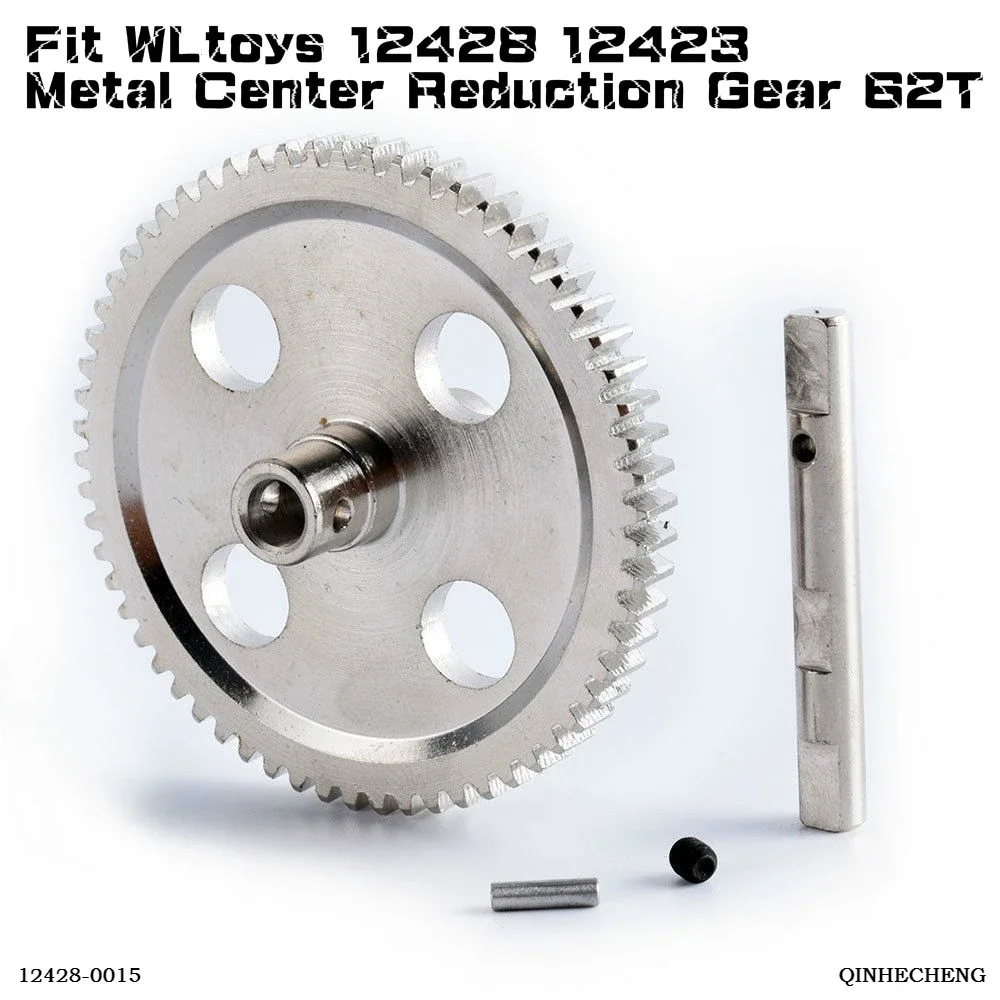

Металлический центральный редуктор RC 0015 62T Fit WLtoys 1/12 12428 12423