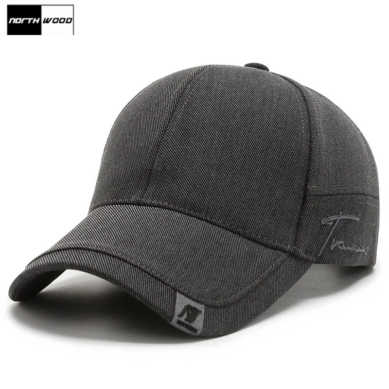 

NORTWOOD i Quality Solid Baseball Caps for Men Outdoor Cotton Cap Bone orras Casquetteomme Men Trucker ats