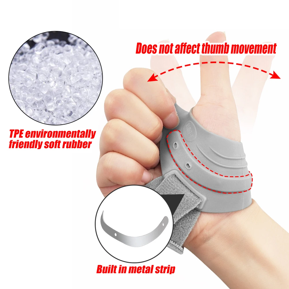 Thumb Splint 1Pcs Thumb Support Brace CMC Joint Thumb Brace Spica Splint For Arthritis Sprain Wrist Carpal Tunnel & Trigger Immobilizer