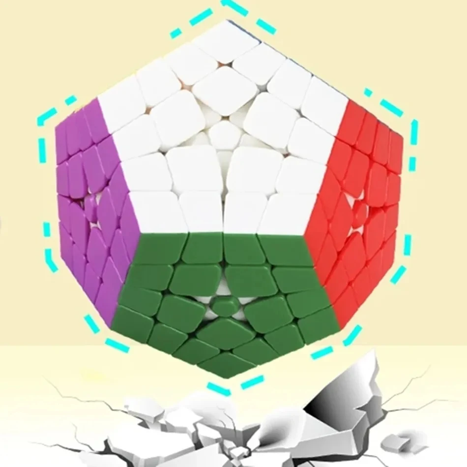 ShengShou 4x4 5x5 7x7 Dodecahedron Magic Cube Stickerless Professional Speed Megaminx Puzzle Cubo Magico Toys Gifts 4