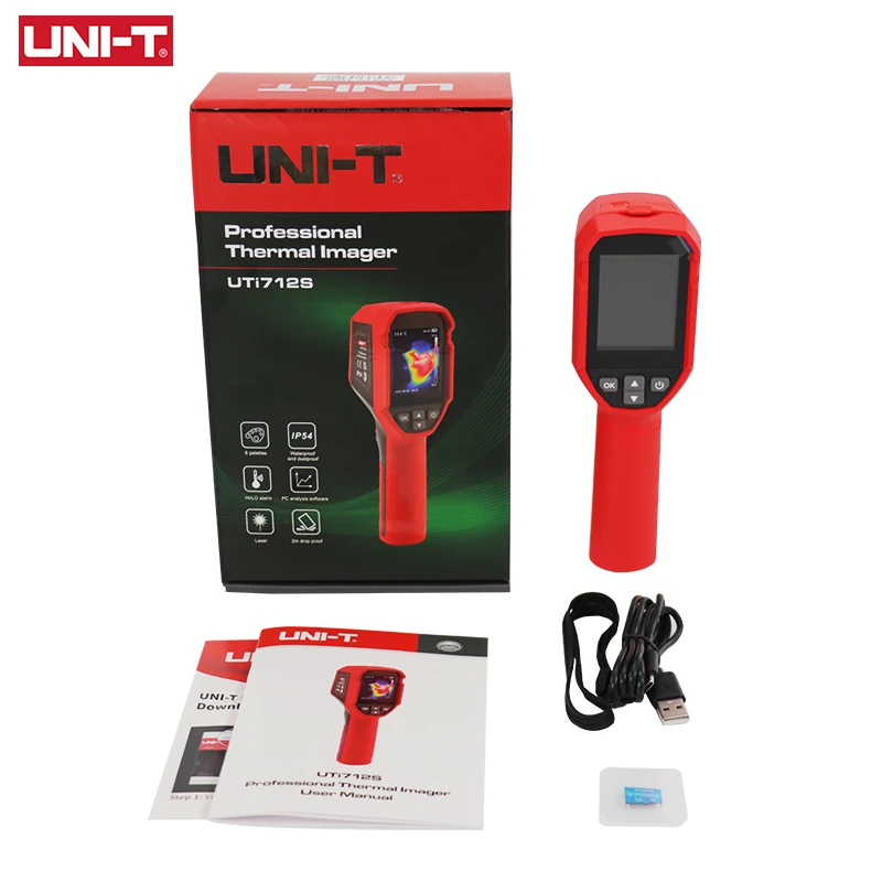 UNI-T UTi712S Thermal Imaging Camera - 120x90 IR Resolution With Real-Time Image Transmission