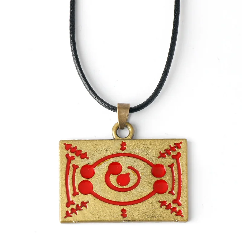 Anime Hot Show Ghost Slayer Blade Necklace Surrounding Stove Door Charcoal Jilang Sun Goddess Bamboo Flute Alloy Pendant