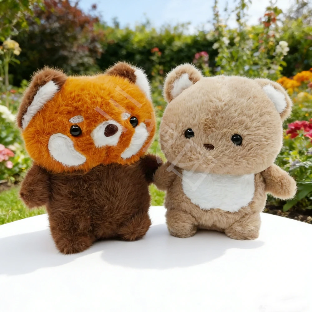 귀여운 16cm 플러시 동반자 인형 플러시 코끼리 토끼 곰 팬더 동물 베개 슈퍼 소프트 곰 동물 플러시 장난감 수면 선물