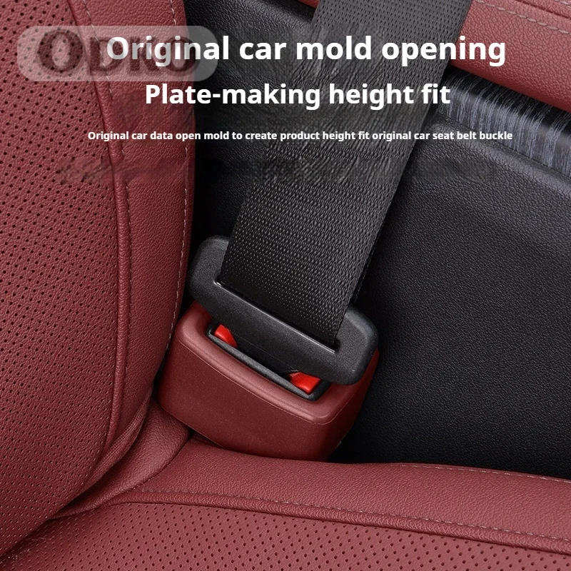 Car Safety Belt Buckle Holder Silicon Gel Buckle Protective Cover For Citroen C6 C3XR C3L C5 AIRCROSS C4 C5X C3-XR