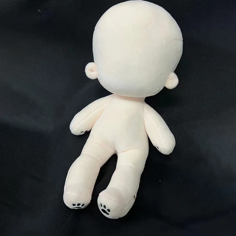 

25cm Diy Plush Doll Normal/fat Cotton Doll Body No Attribute Kits Blank Unembroidery 20cm Plush Attribute Dolls Girls Gifts