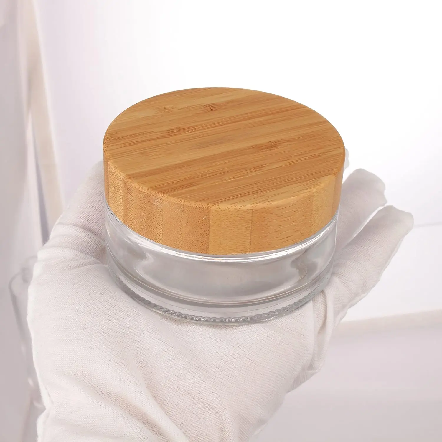 10 Barattolini Vetro 5 Ml Per Cosmetici - Contenitori Trasparenti Per Creme, Balsami E Polveri - Foto 4