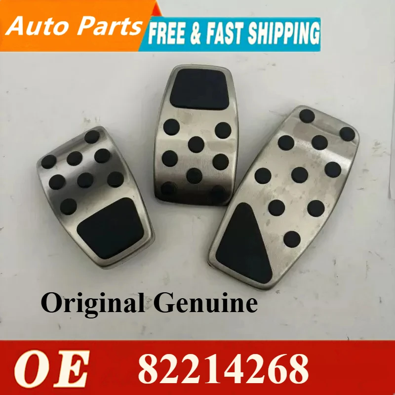 Original Genuine Pedal Kit Accessories Fit For Jeep Compass Renegade Fiat 500X 2015- 82214268 car accessories car pedals
