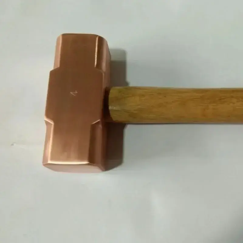 Multifunction Red Copper Hamme Construction Tools Copper Large Copper Hammer,carpentry Tools and Accessories Geology Work Tools - Image 4