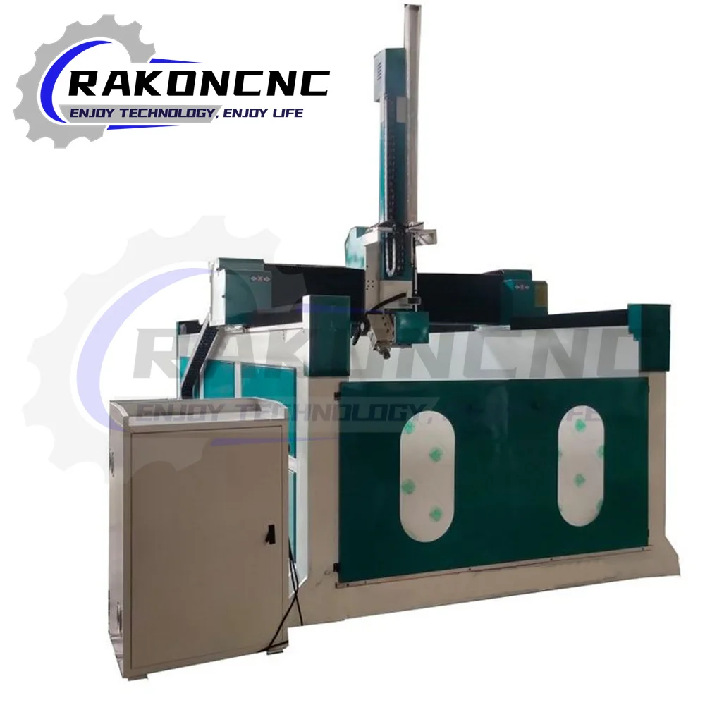 Economic 4x8 Ft 1325 Cnc Router 4 Axis Wood Milling Machine For Wooden Door With Horizontal Spindle And Swinging Head