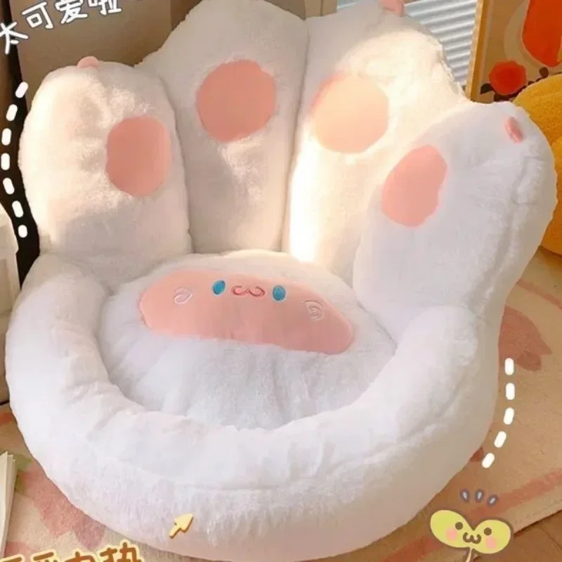 

INS Hot Sale Lovely Plush Bear Paw Cushion Pillow Soft Stuffed Seat Sofa Indoor Home Decor Toys Kawaii Birthday Gift