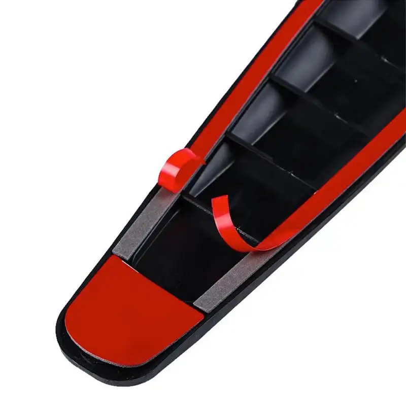 Protector de esquina de parachoques delantero y trasero Universal, 4 piezas, protección anticolisión, tira de decoración, accesorios para coche