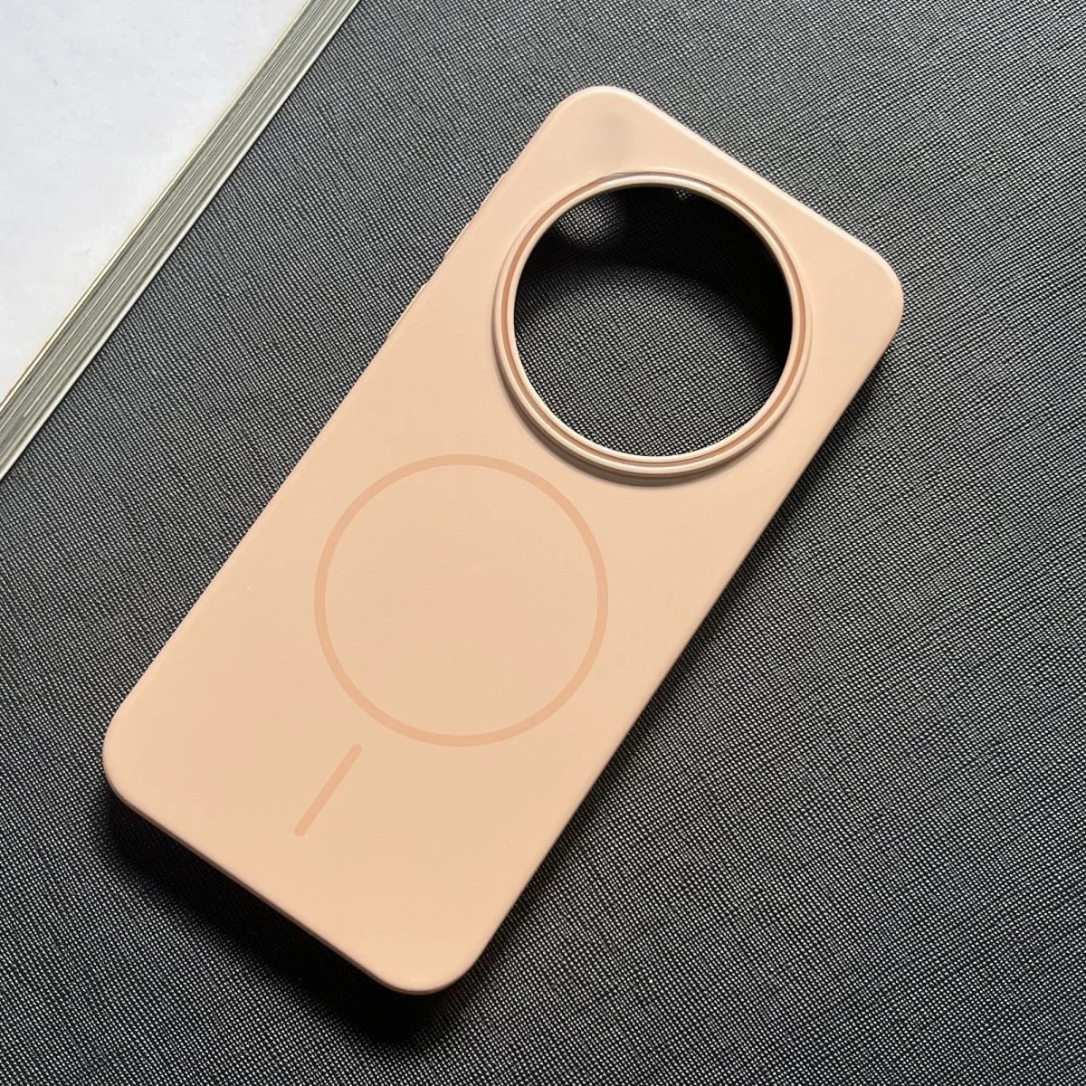 Sleek Magnetic Wireless Charging Protective Back Cover Case - Hard PC Slim Shell