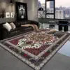 Retro Persian Luxury Carpets Large Area Living Room Boho Decoration Non-slip Rugs Bedroom Bedside Tables Soft Floor Mat Chairs 2
