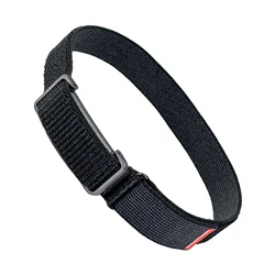 Breathable Nylon Wrist and Arm Band Strap - Adjustable and Unisex - Fitbit Air (Black)