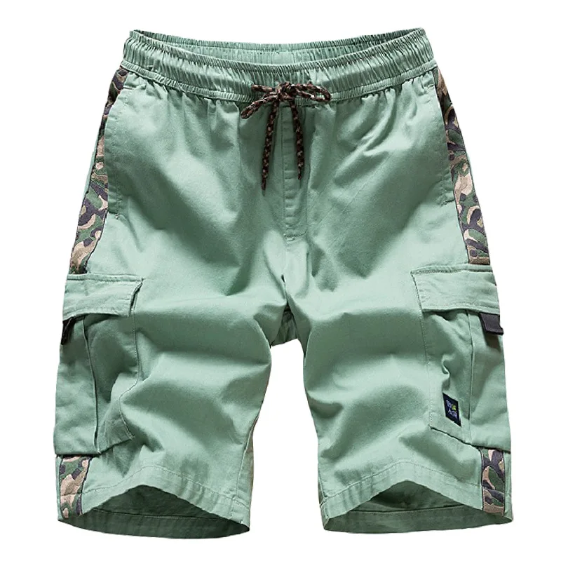 2023 Summer New Multi-pocket Work Shorts Men's Cotton Loose Large Size Casual Pants In pants five