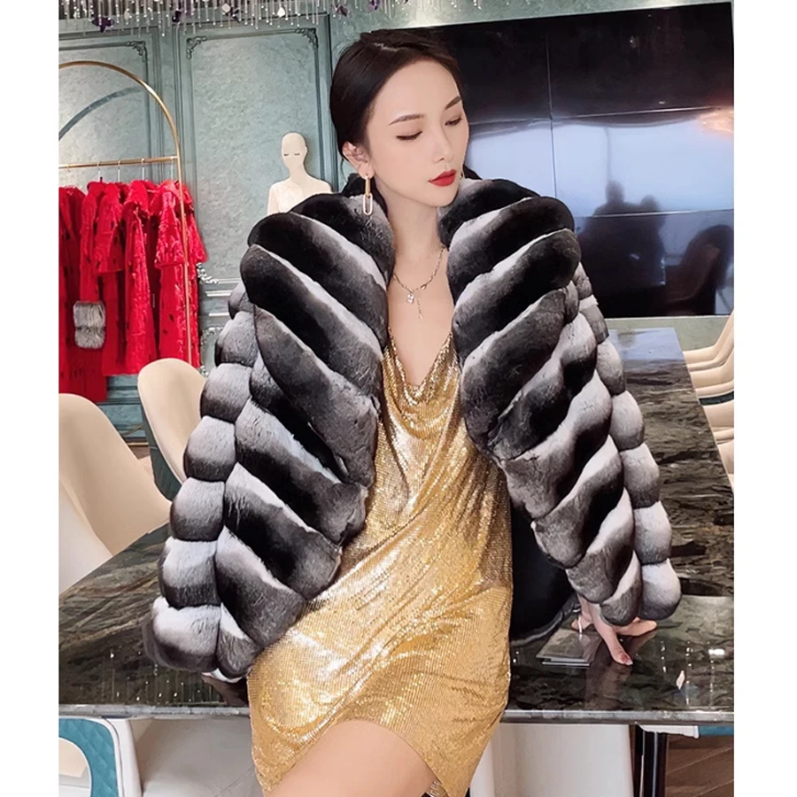 Fur Best Women's Clothes Aliexpress Women's Jacket Chinchilla