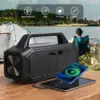 W-KING 80W Portable Bluetooth Wireless Speaker, Outdoor IPX6 Waterproof Loud with Bass Boost, Stereo Pairing, Reverse Charging 5