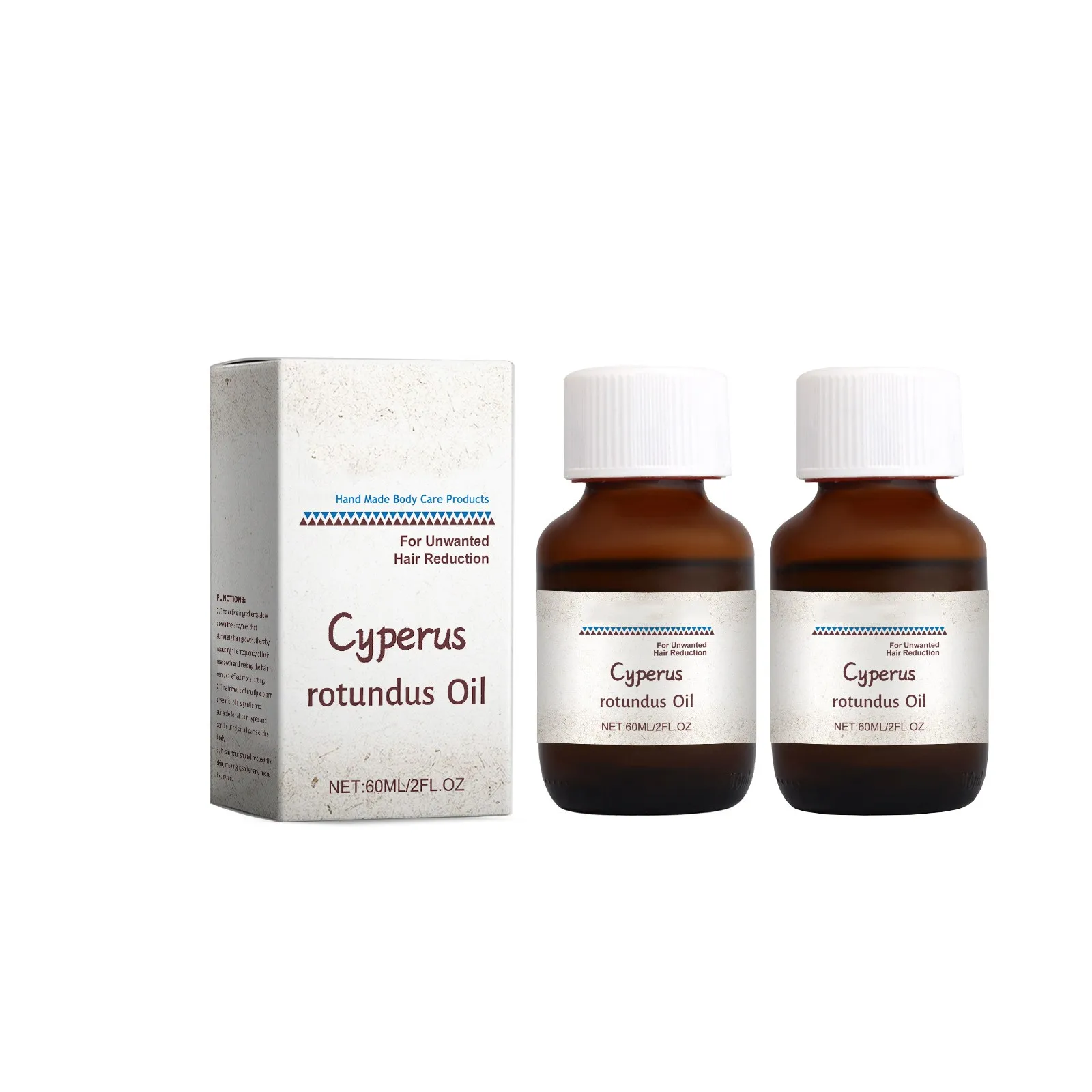 Cyperus Rotundus Hair Removal Care Oil Cyperus Rotundus Plant Oil Body Moisturizing Nourishing Hair Removal Care 60ml