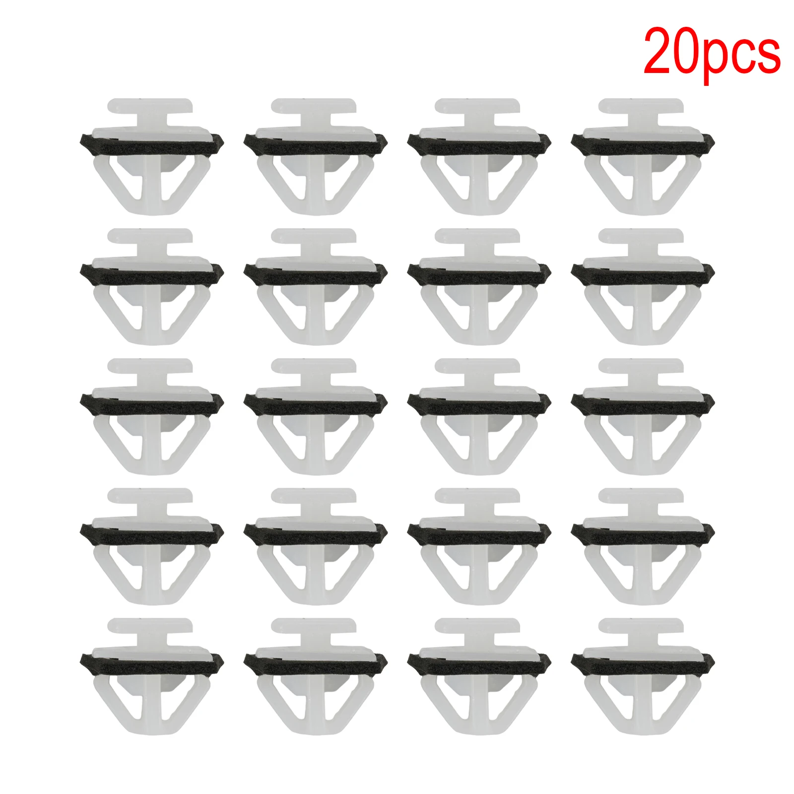 

Fixed Pin Rivet 20x Nylon Moulding Clips Rocker Panel Retainer W/ Sealer For Hyundai 87756-2E000 Bumper Mudguard Rivet Clip Kit