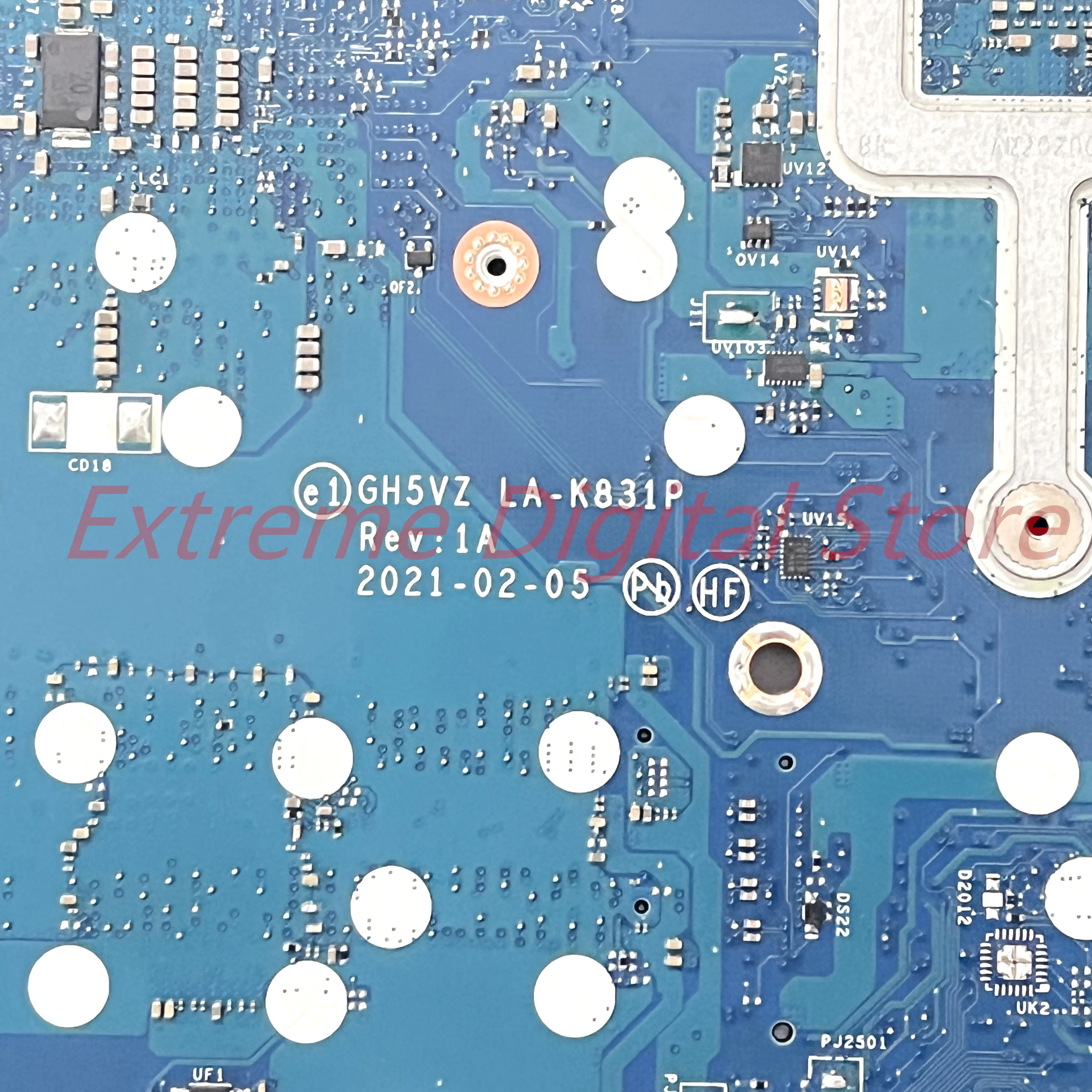 For Acer Aspire 7 A715-42G Laptop motherboard LA-K831P CPU