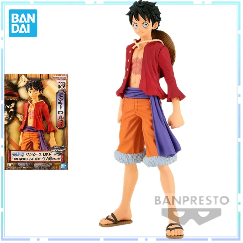 

Bandai Original Banpresto Anime One Piece Monkey D. Luffy DXF Wano Country Vol.24 Anime Figure Action Figures Model Toys