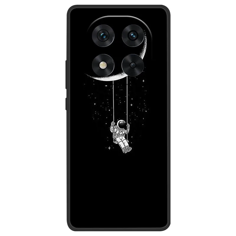 Luxury Silicone Soft Bumper Phone Case - Space Design, TPU Cover