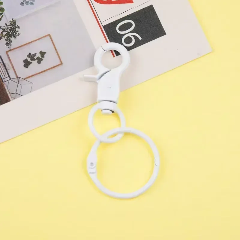 White keychain