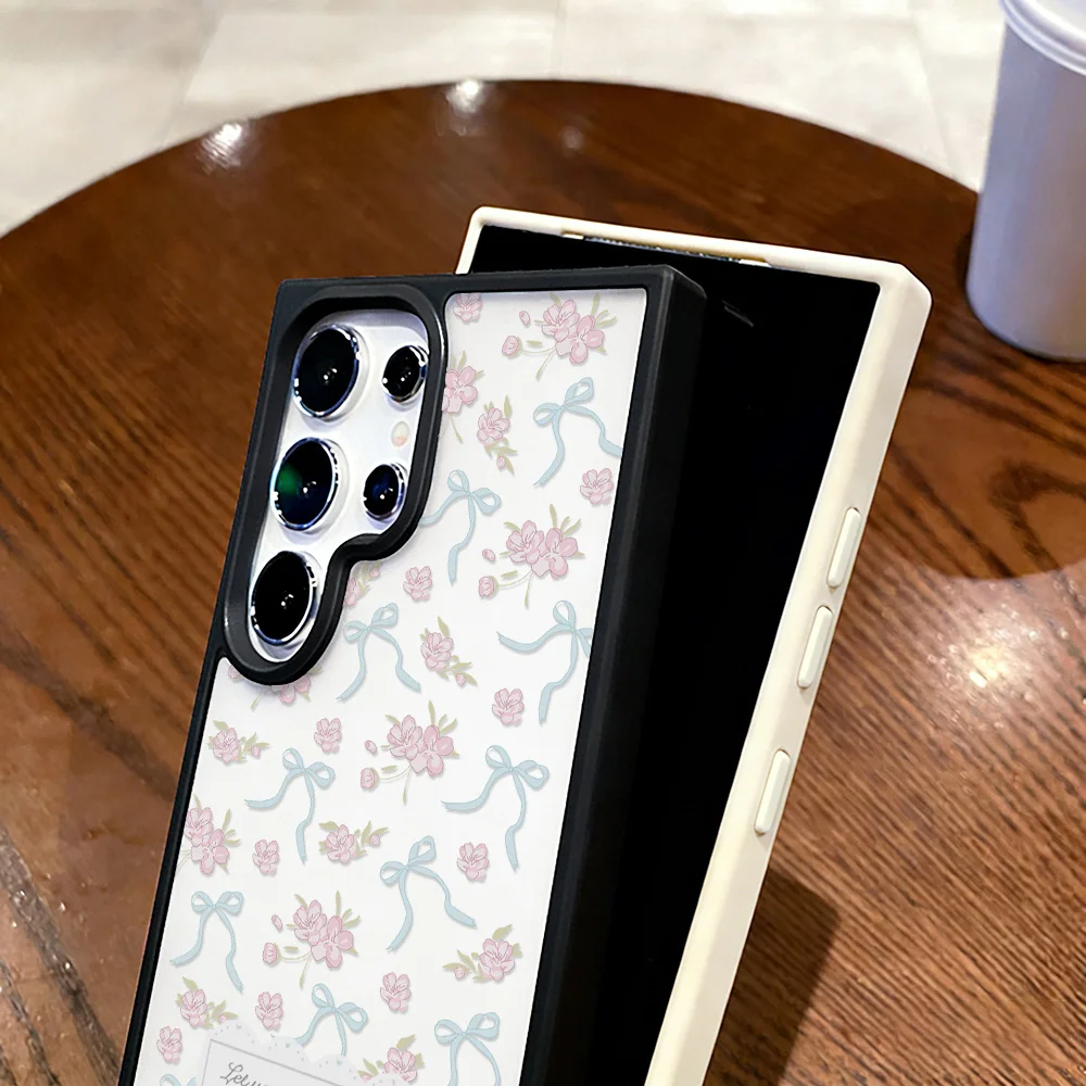 Cute Flower Matte Shockproof Phone Case