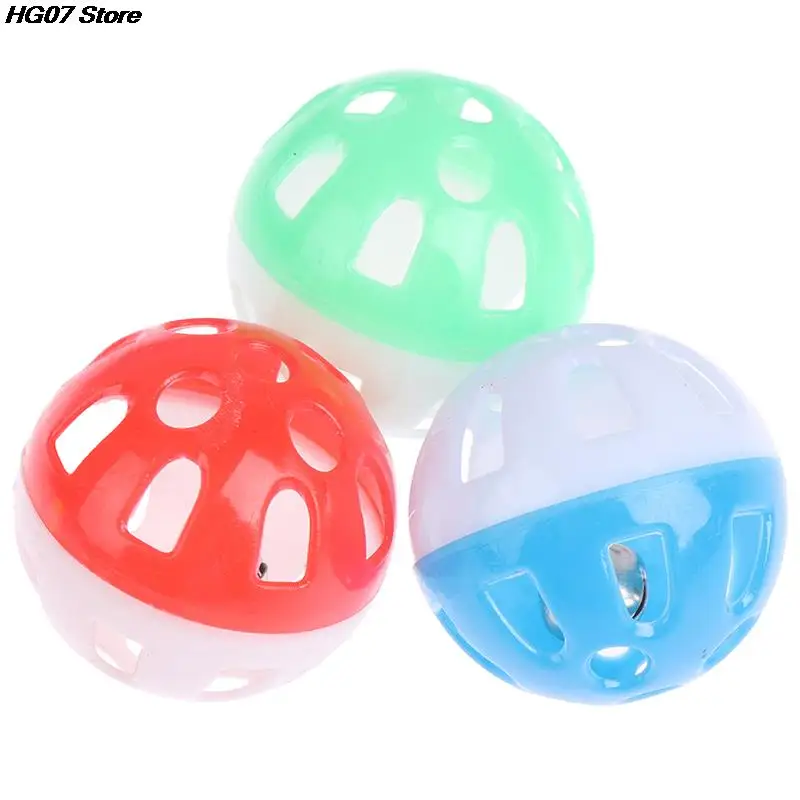 1pc Pet Parrot Toy Bird Hollow Bell Ball