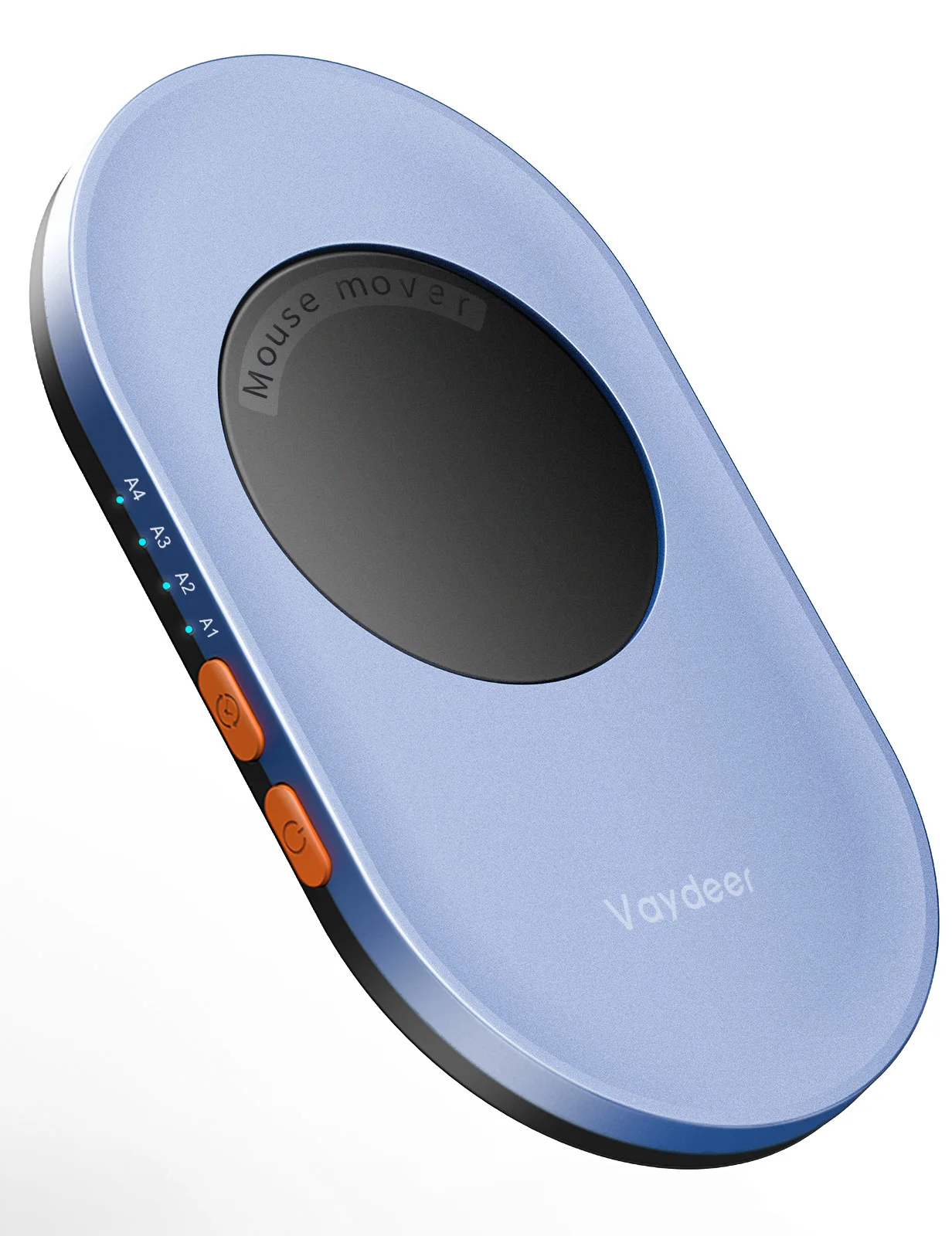 Vaydeer Ultra Slim Mouse Mover Temporizador de Intervalo Ajustável Indetectável e Silencioso Jiggler Movimento Realista Simulado