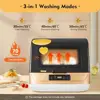 Portable Countertop Dishwasher with Large Capacity and 3 Washing Programs 4