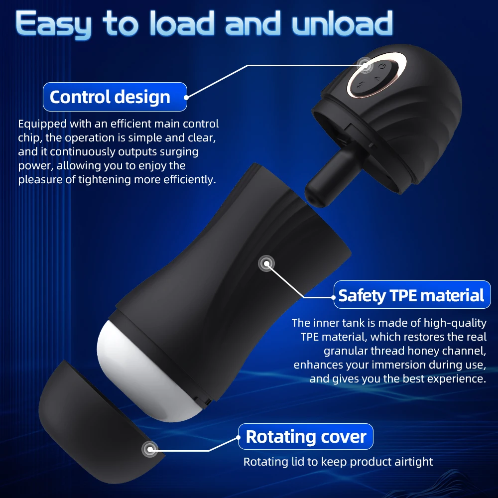 Automatic Male Masturbator With Sucking And Vibration Function_voghion.com