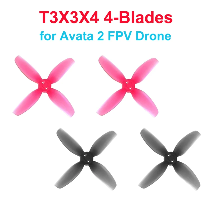 4 Paar HQProp T3X3X4 T3X3.2X3 CW CCW für AVATA2 Propeller 4-Blatt 3-Blatt Avata 2 für RC FPV Racing Drohnen