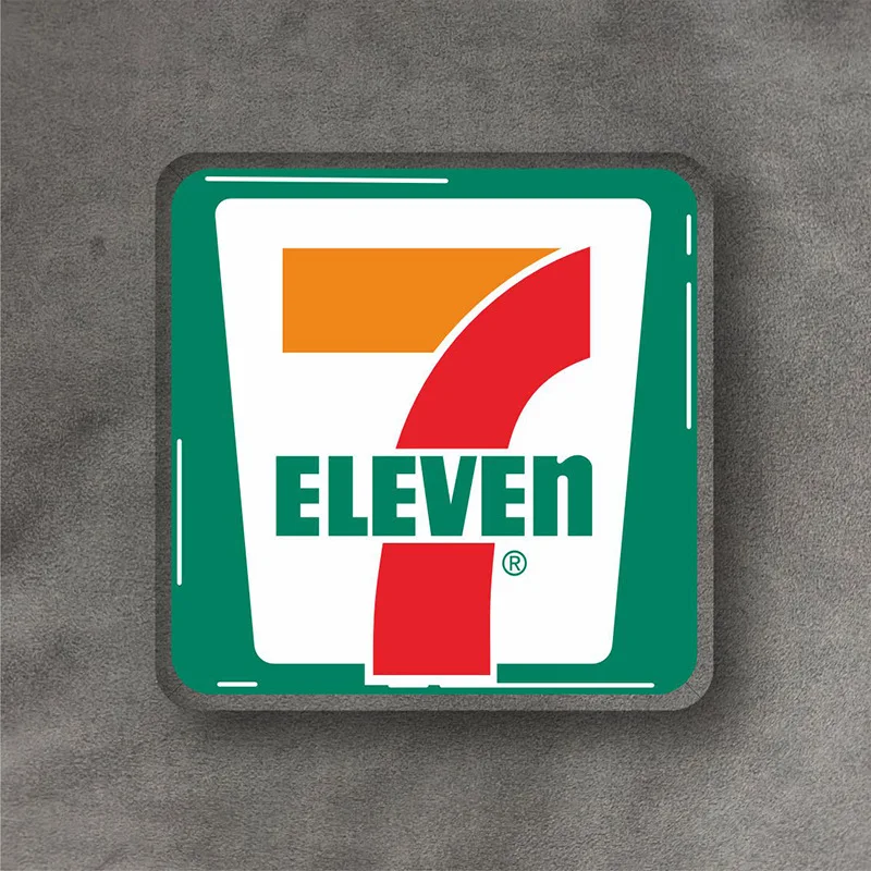 Cartoon McDonald's KFC 3D three-dimensional sticker trendy brand decoration sticker electric motorcycle car scratch