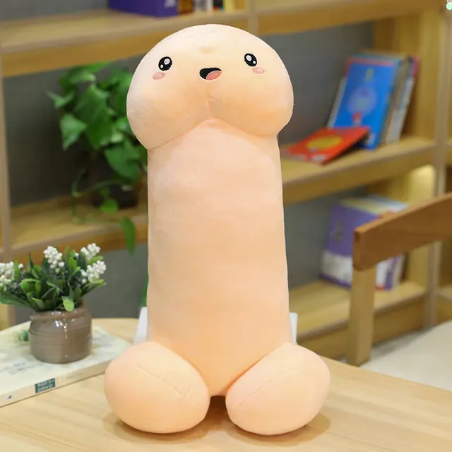 Trick Penis Plush Toy Simulation Boy Dick Plushie Real-life Penis Plush Hug Pillow Stuffed Sexy Interesting Gifts For Girlfriend