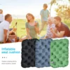 Quick Inflate Cushion Seat Waterproof Wear-resistant Comfort Camping Sitting Pad Quick Inflate/deflate for Camping  equipment 1