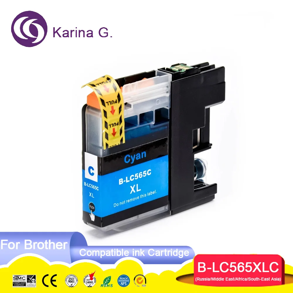 LC565 LC569 LC 569XL LC 565XL Premium Compatible Color Inkjet Ink Cartridge for