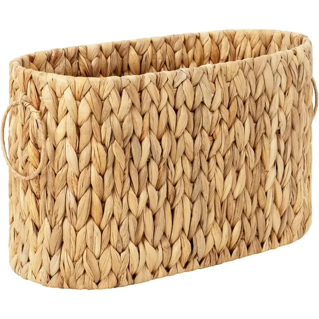 Wicker Toilet Paper Storage Basket 1