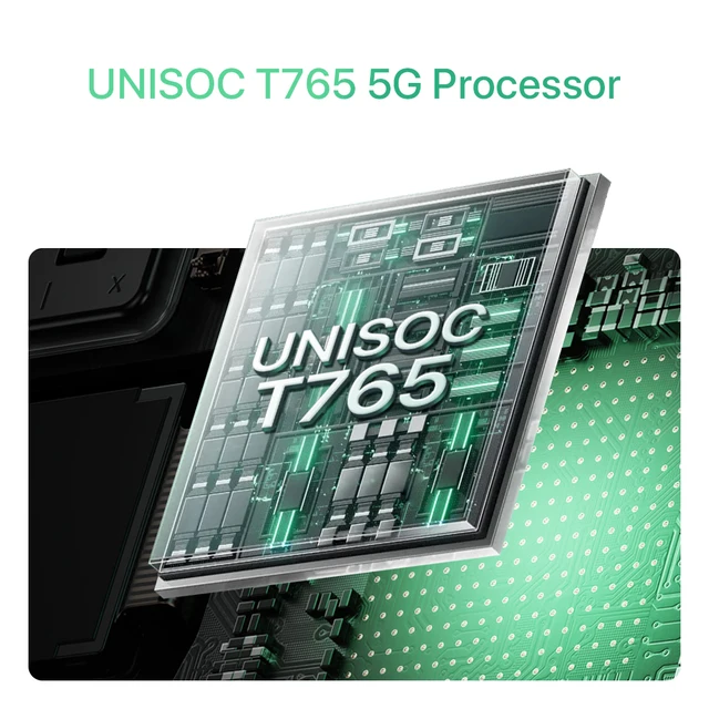 Uacity-IGI G9, Android 14,UNISOC T765,Octa Core, empreinte digitale latérale, 50MP, 6 Go + 128 Go, 5G,5000mAh, écran goutte d'eau 6.75 ", version globale 5