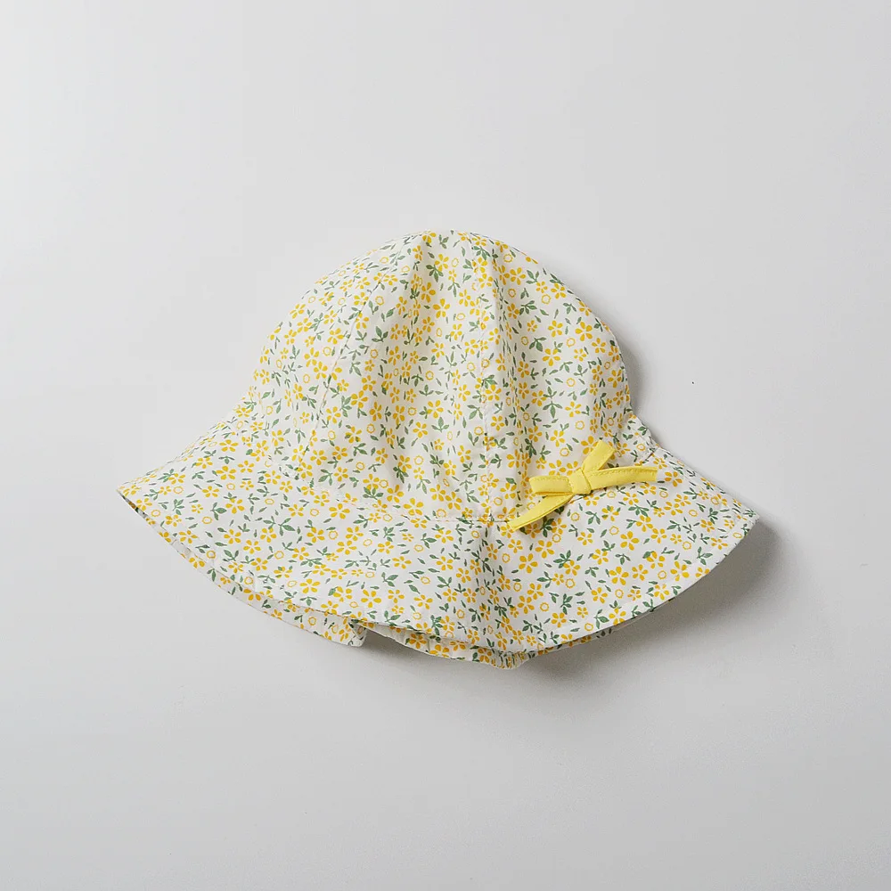 

Hat Baby With Brim Summer Sun Beach UV Protection Breathable String Cap Accessory For Toddlers