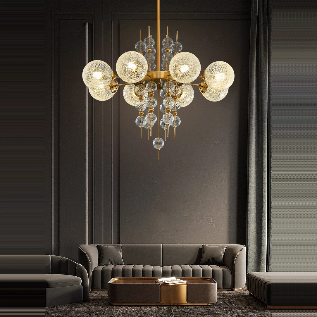 Lustre Vintage LED Art Deco Dimmable