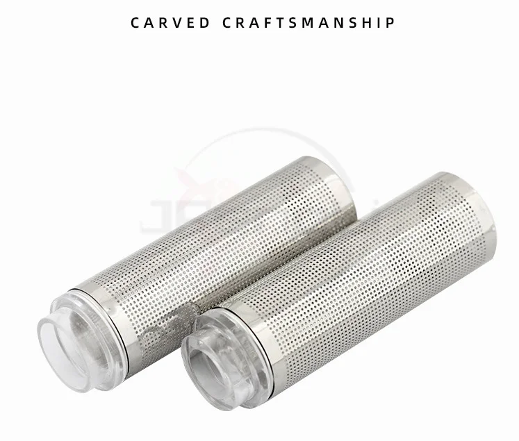 2 stücke Inflow Einlass Filter Edelstahl Mesh Net Schutz Aquarium Aquarien Zubehör Intake Vorfilter Abdeckung Salzlake Garnelen – Detail 3