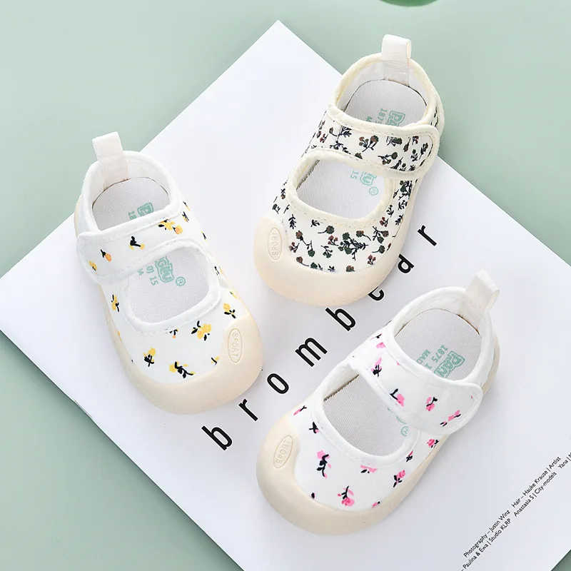 Baby Toddler Shoes Female 0 1-3 Years Old 2 Baby's Shoes Spring and Autumn Soft Bottom Breathable No Drop Baby Girl Shoes toddler shoes baby boy shoes spring and autumn 0 1 2 years old baby s shoes soft bottom children s shoes infant baby girl shoes