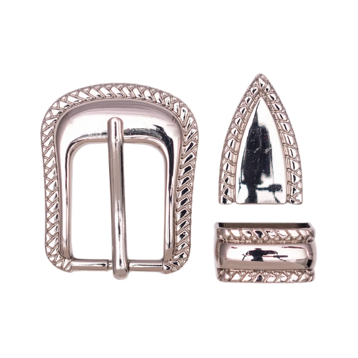 ウエスタンカウボーイカウガールロデオライダー3ピースセットシルバー